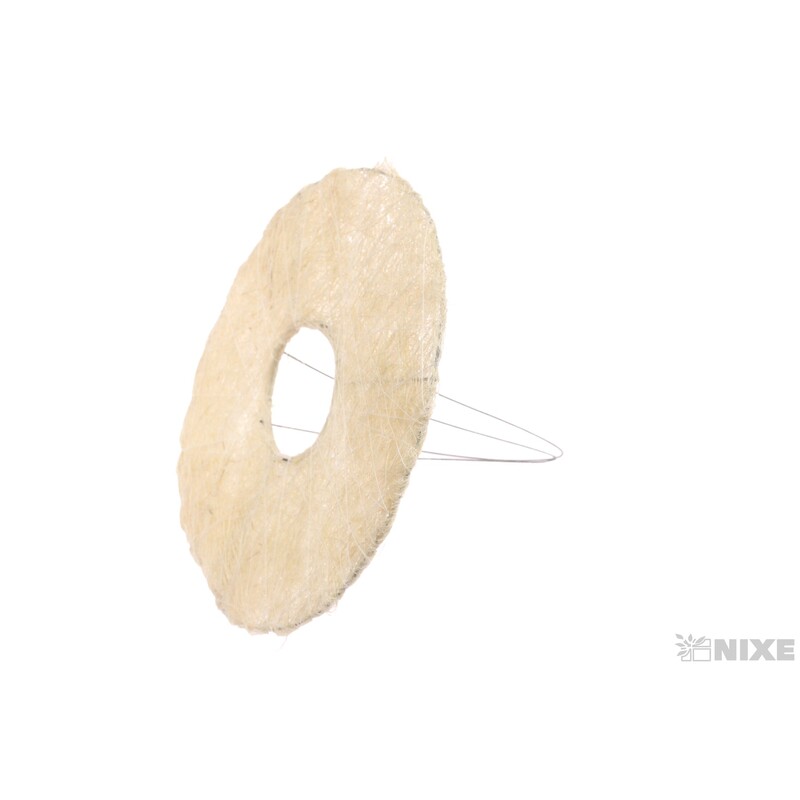 PODLOŽKA SISAL KRUH 25x11cm 20x9 15x5*BÍLÁ