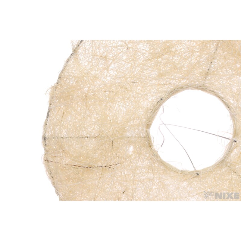 PODLOŽKA SISAL KRUH 25x11cm 20x9 15x5*BÍLÁ