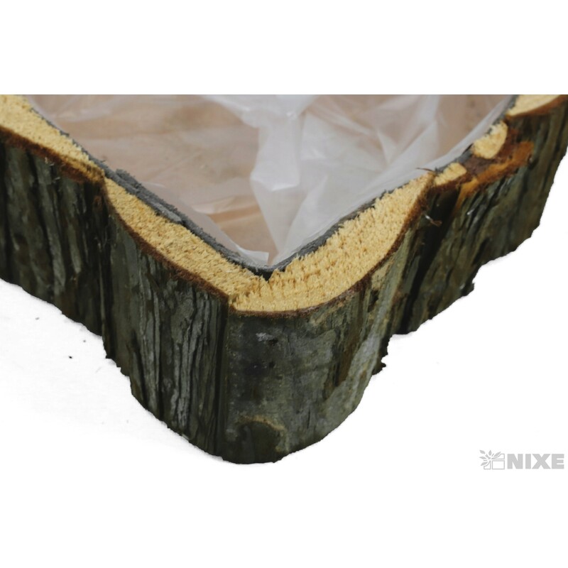 OBAL SRDCE KŮRA 27x4cm*HNĚDÁ