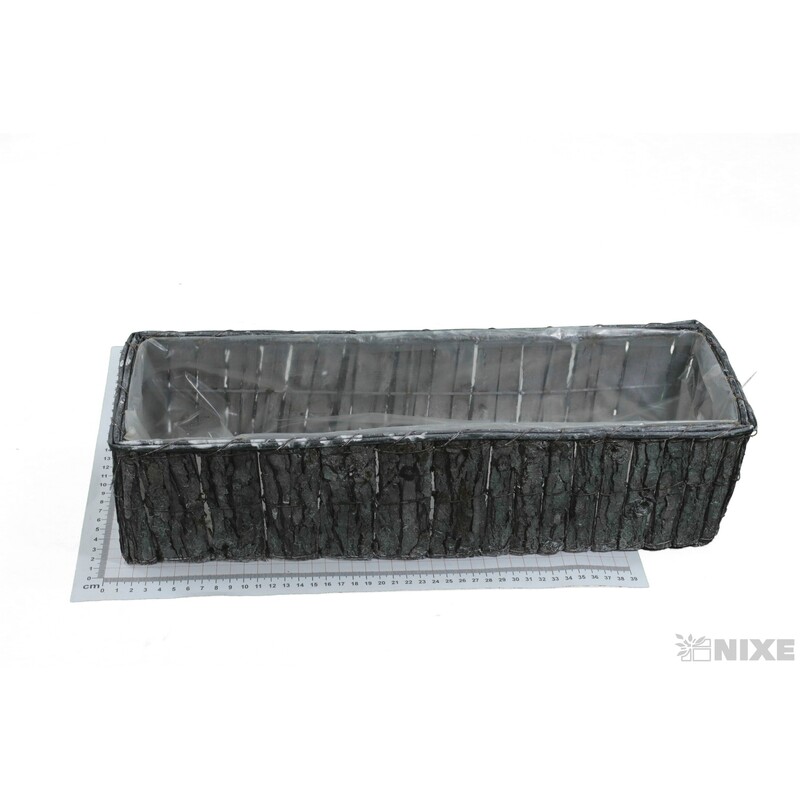 OBAL KŮRA 44x12x11cm*ŠEDÁ