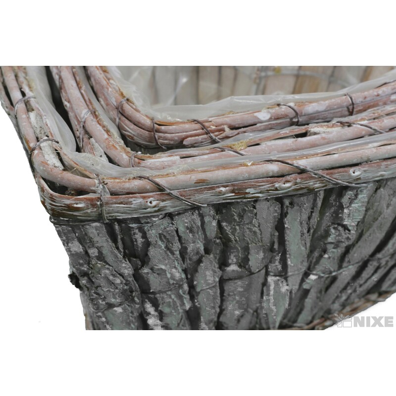 OBAL KŮRA SRDCE 19x19x8 24x22x10 29x30x12cm*