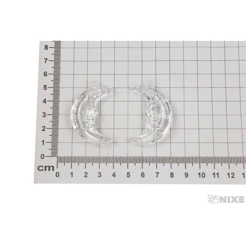 ZÁVĚS AKRYL MĚSÍC 4cm 20ks*