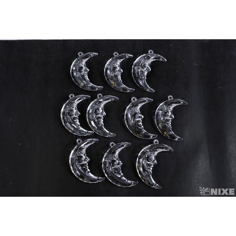 ZÁVĚS AKRYL MĚSÍC 5cm 10ks*