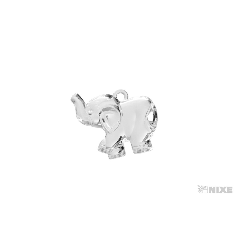 ZÁVĚS AKRYL SLON 3,5x2,5cm 15ks*