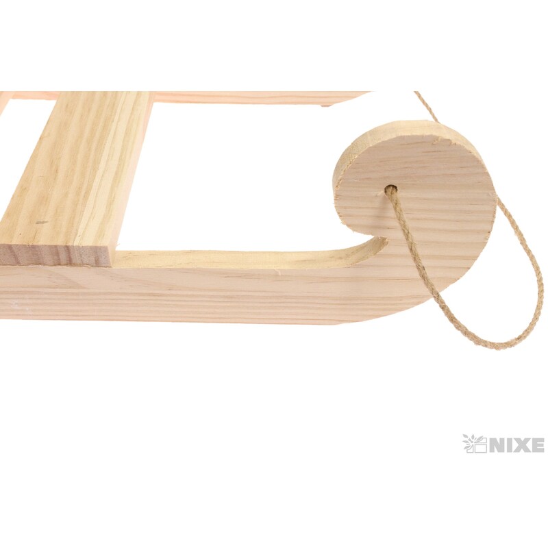 SÁŇKY DŘEVO 59cm*MIX BAREV