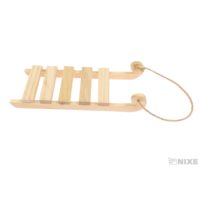 SÁŇKY DŘEVO 22cm*PŘÍRODNÍ