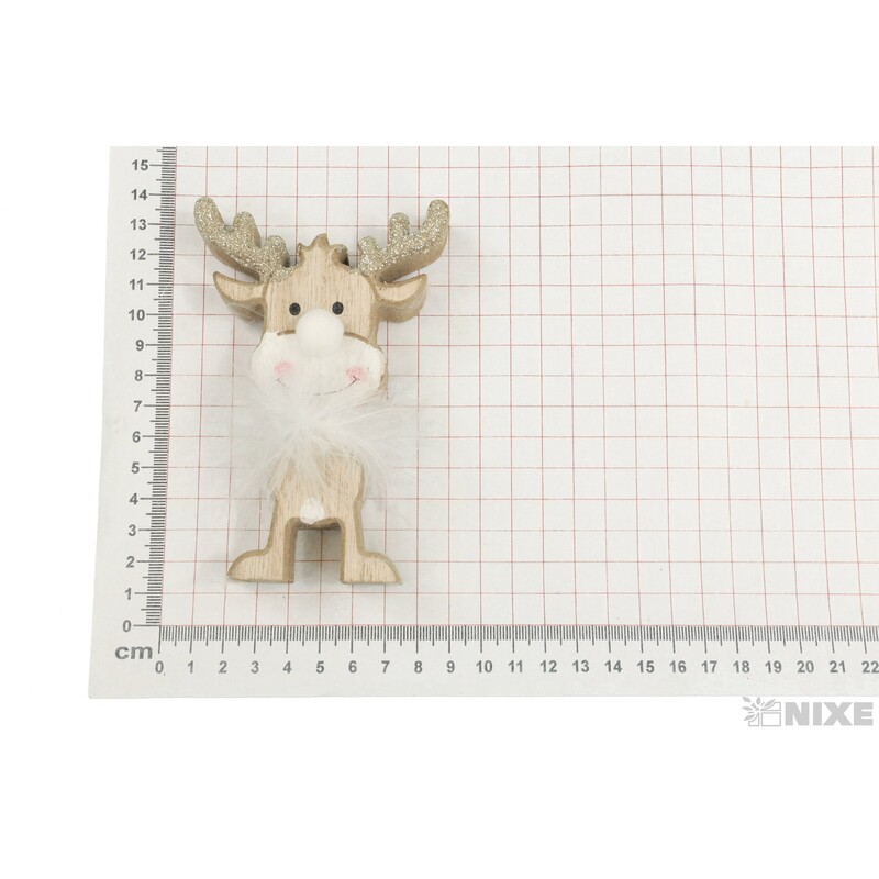 JELEN DŘEVO 8x12cm*