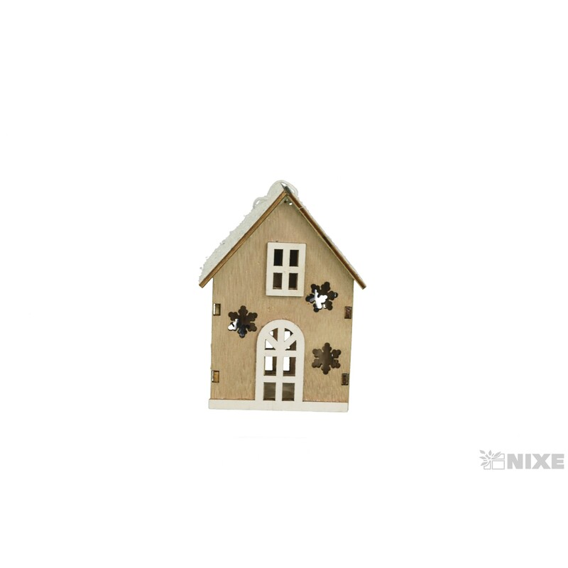 ZÁVĚS DOMEČEK 10cm*MIX BAREV