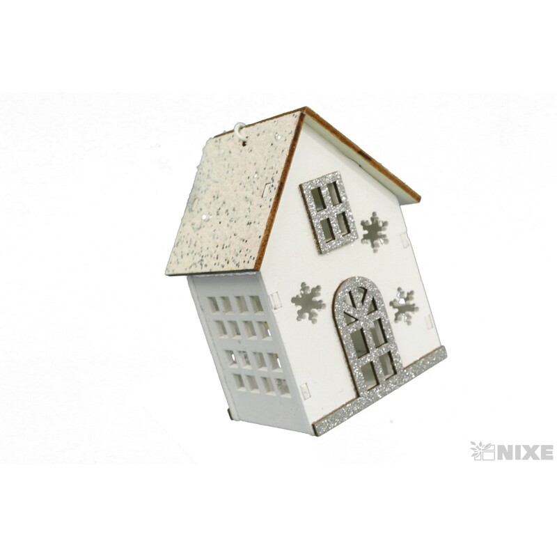 ZÁVĚS DOMEČEK 10cm*MIX BAREV