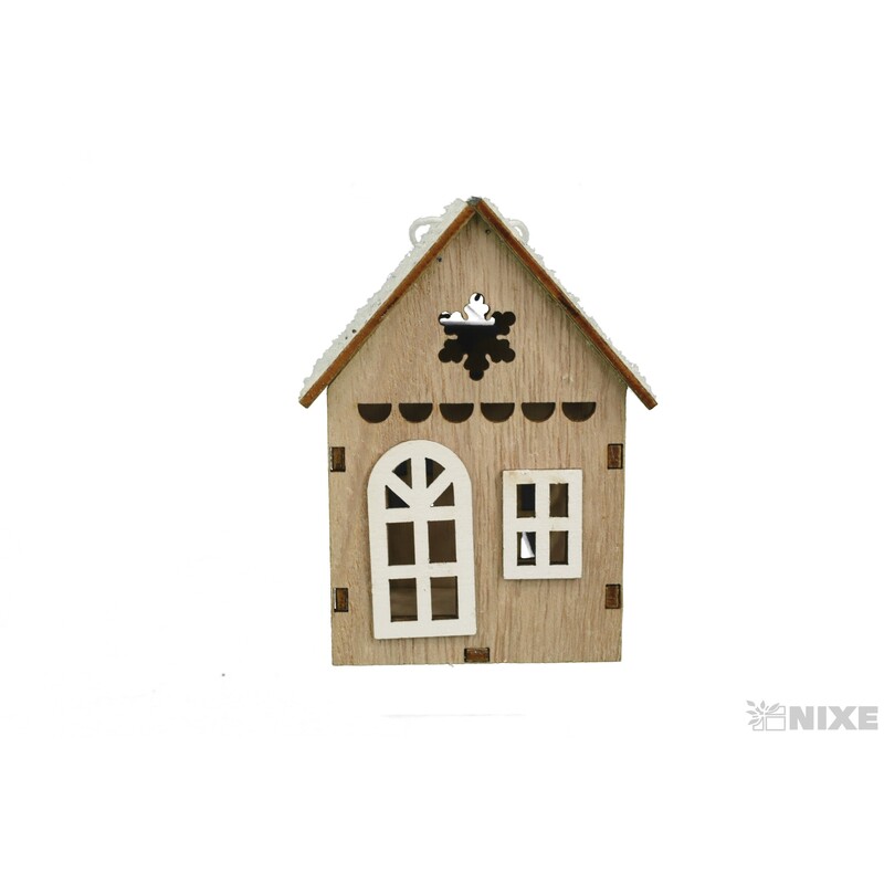 ZÁVĚS DOMEČEK 10cm*MIX BAREV