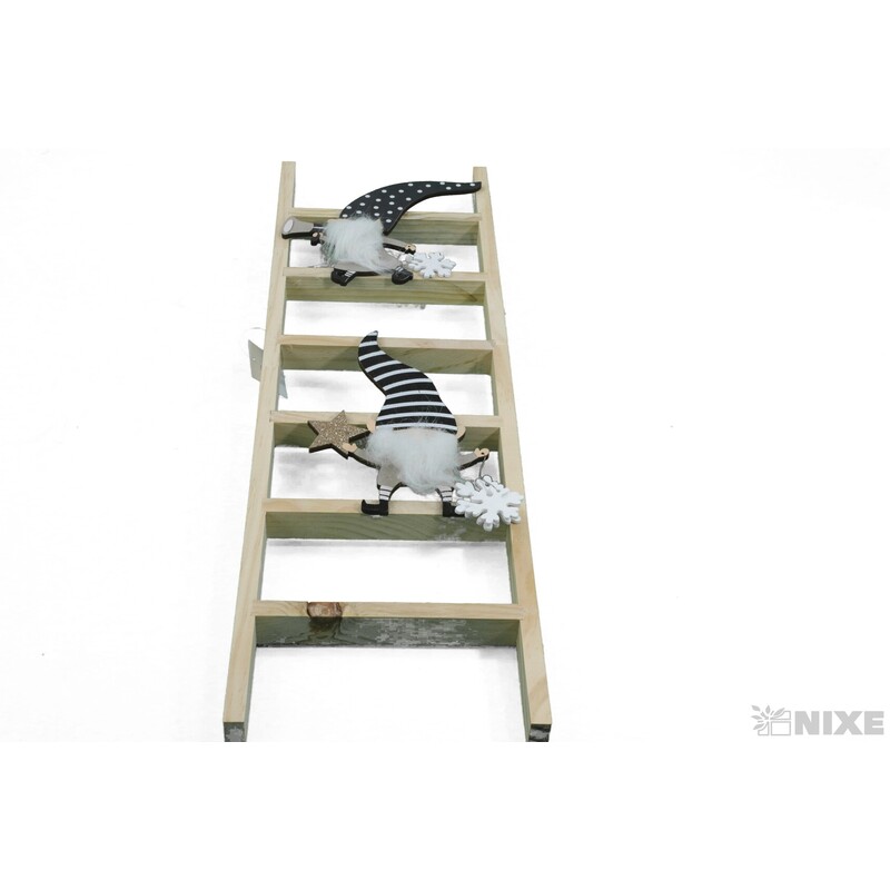 ŽEBŘÍK VÁNOCE 60cm*MIX BAREV