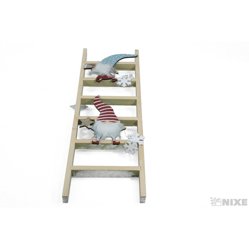 ŽEBŘÍK VÁNOCE 60cm*MIX BAREV