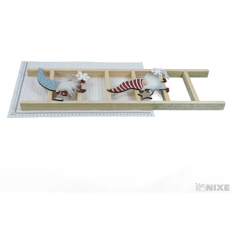 ŽEBŘÍK VÁNOCE 60cm*MIX BAREV