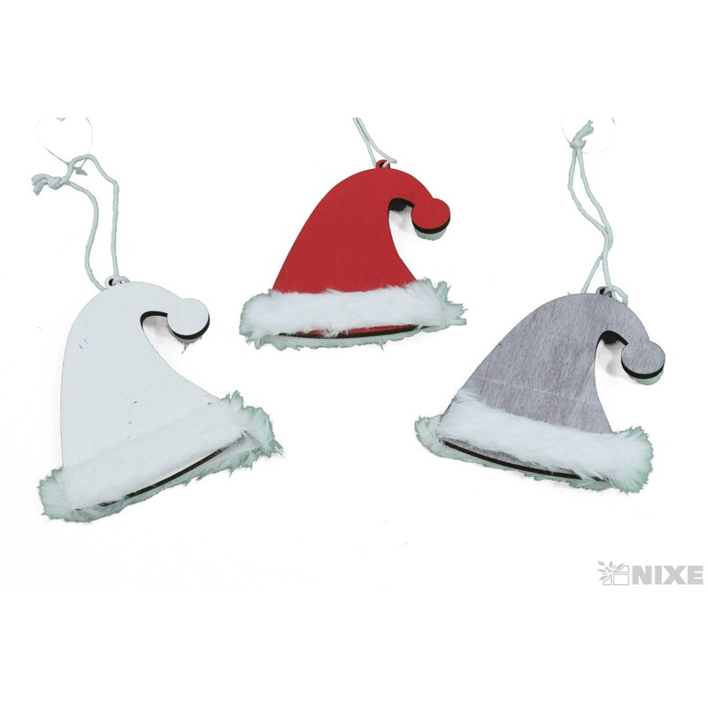 ZÁVĚS ČEPICE 9x11cm*MIX BAREV