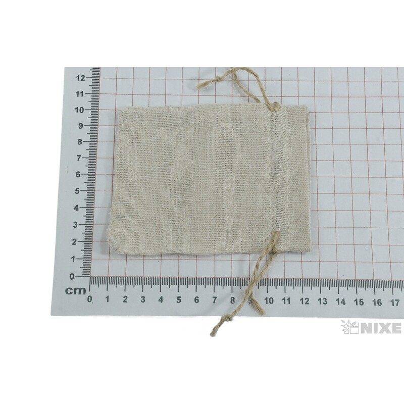 SÁČEK JUTA 09x11cm*BÍLÁ