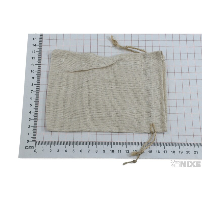 SÁČEK JUTA 11x16cm*BÍLÁ