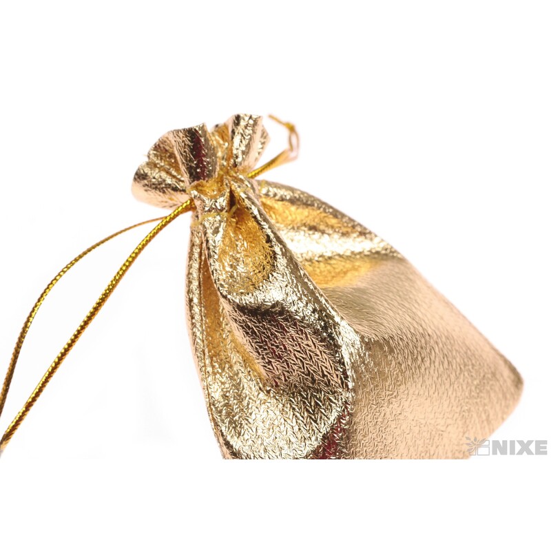 SÁČEK METAL 08x10cm*ZLATÁ