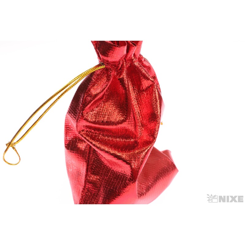 SÁČEK METAL 12x17cm*ČERVENÁ