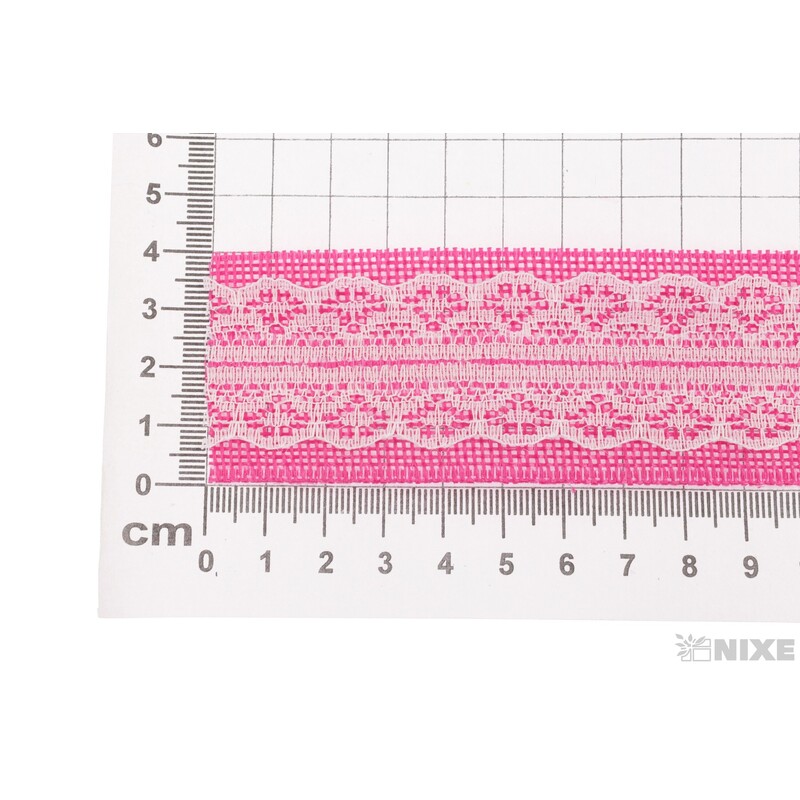 STUHA JUTA KRAJKA 40mmx9m*RŮŽOVÁ TM.