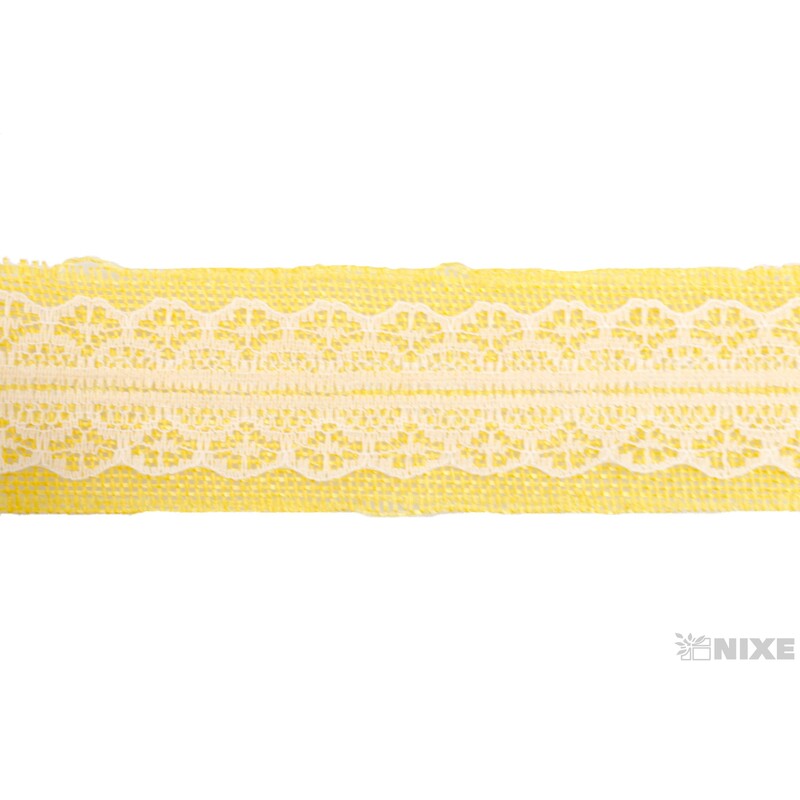 STUHA JUTA KRAJKA 40mmx9m*ŽLUTÁ