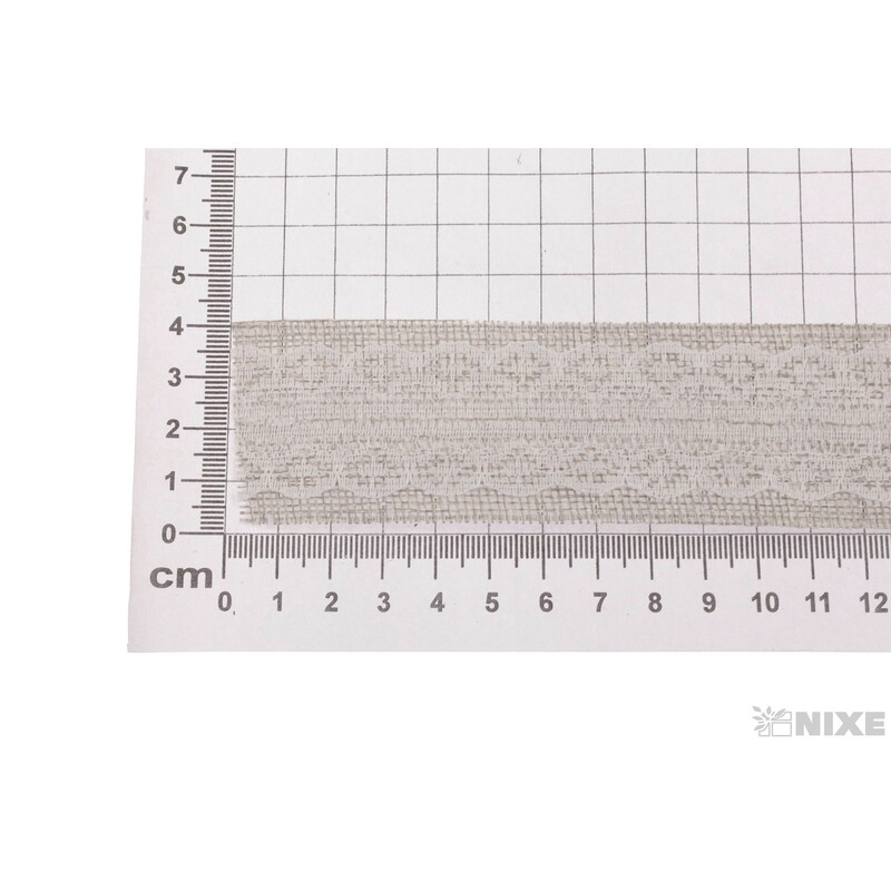 STUHA JUTA KRAJKA 40mmx9m*ŠEDÁ