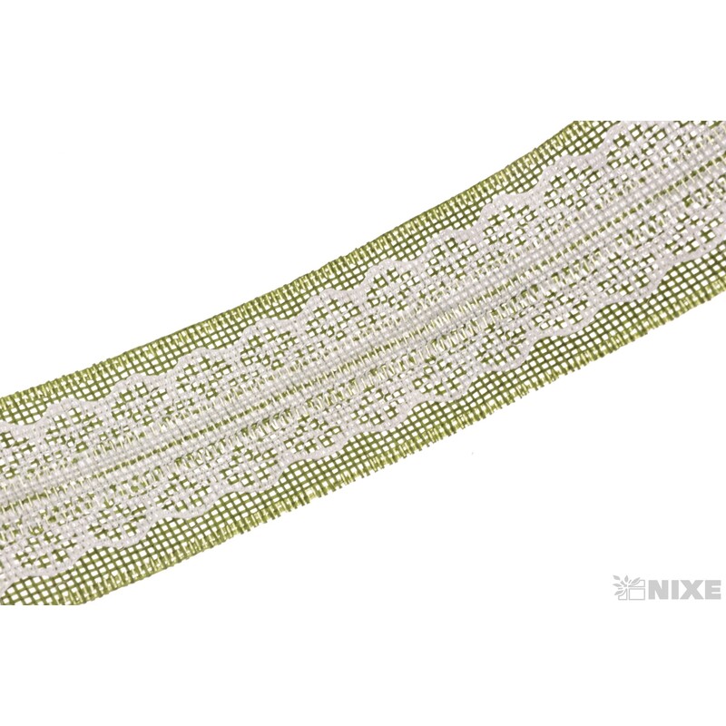 STUHA JUTA KRAJKA 40mmx9m*ZELENÁ TM.