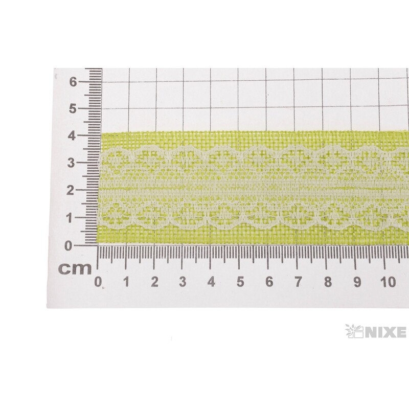 STUHA JUTA KRAJKA 40mmx9m*ZELENÁ SV.