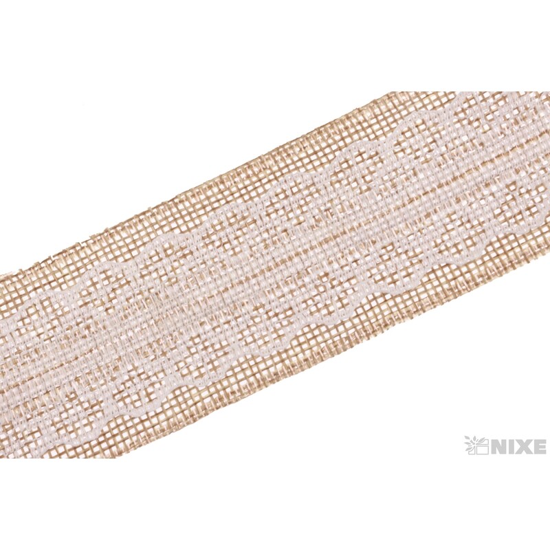 STUHA JUTA KRAJKA 40mmx9m*PŘÍRODNÍ