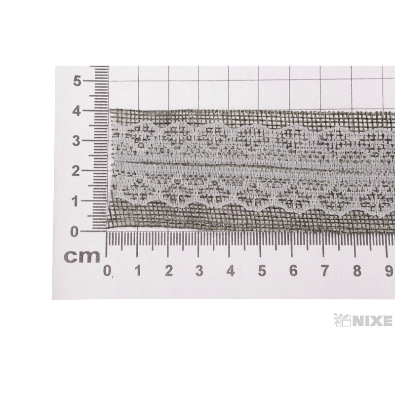 STUHA JUTA KRAJKA 40mmx9m*ŠEDÁ TM.