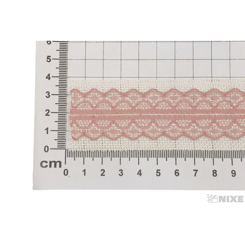 STUHA JUTA KRAJKA 40mmx9m*KRÉMOVÁ+RŮŽOVÁ