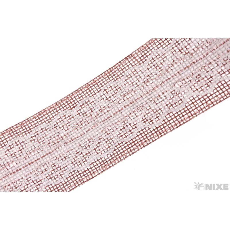 STUHA JUTA KRAJKA 40mmx9m*STARORŮŽOVÁ