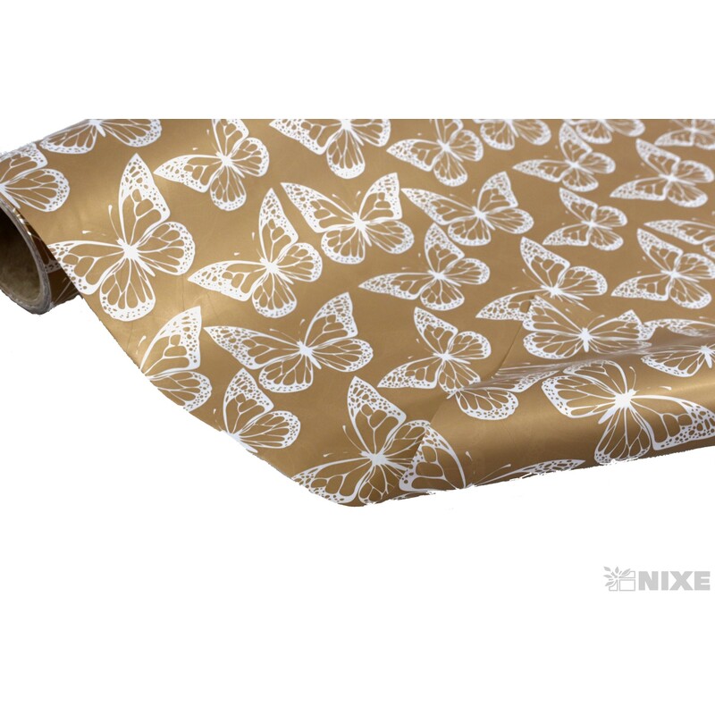 ROLE PLAST MOTÝL 50cmx9yd*PŘÍRODNÍ