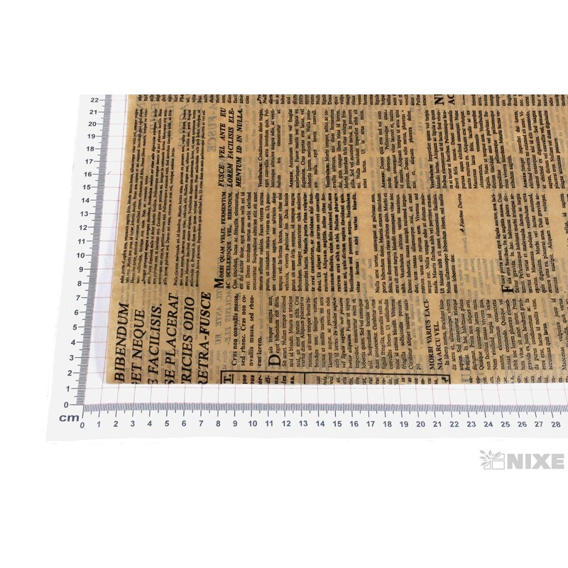 ROLE PAPÍR NOVINY 50cmx9yd*PŘÍRODNÍ