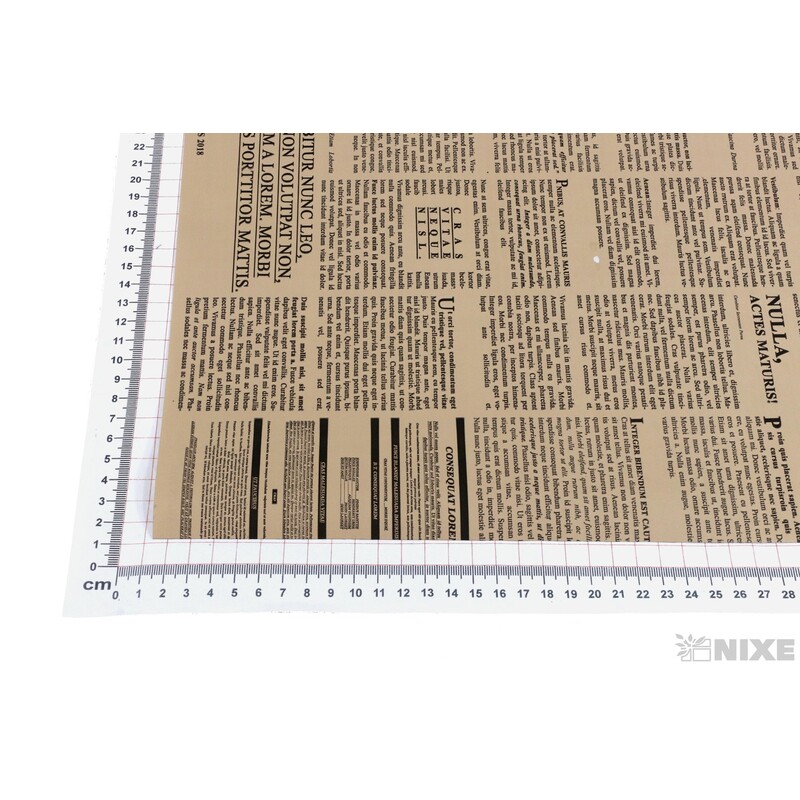 ROLE PAPÍR NOVINY 50cmx9yd*PŘÍRODNÍ