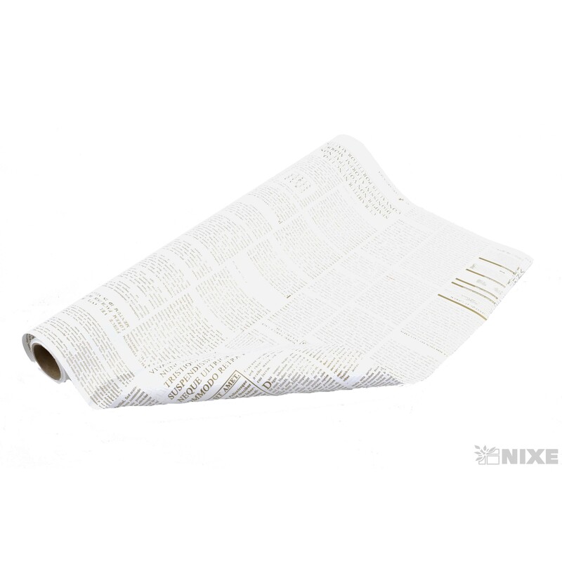 ROLE PLAST NOVINY 50cmx9yd*BÍLÁ