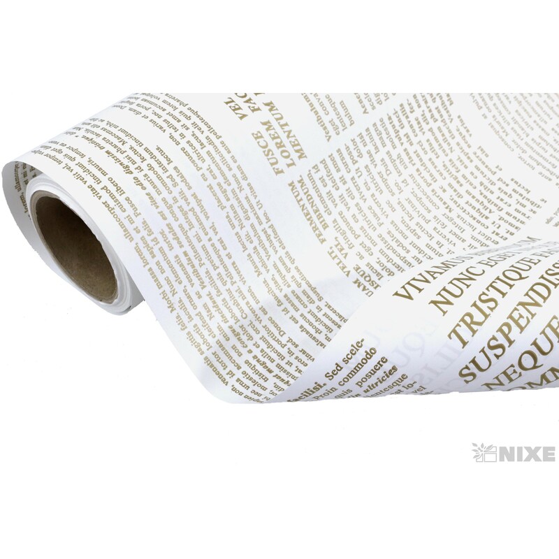 ROLE PLAST NOVINY 50cmx9yd*BÍLÁ