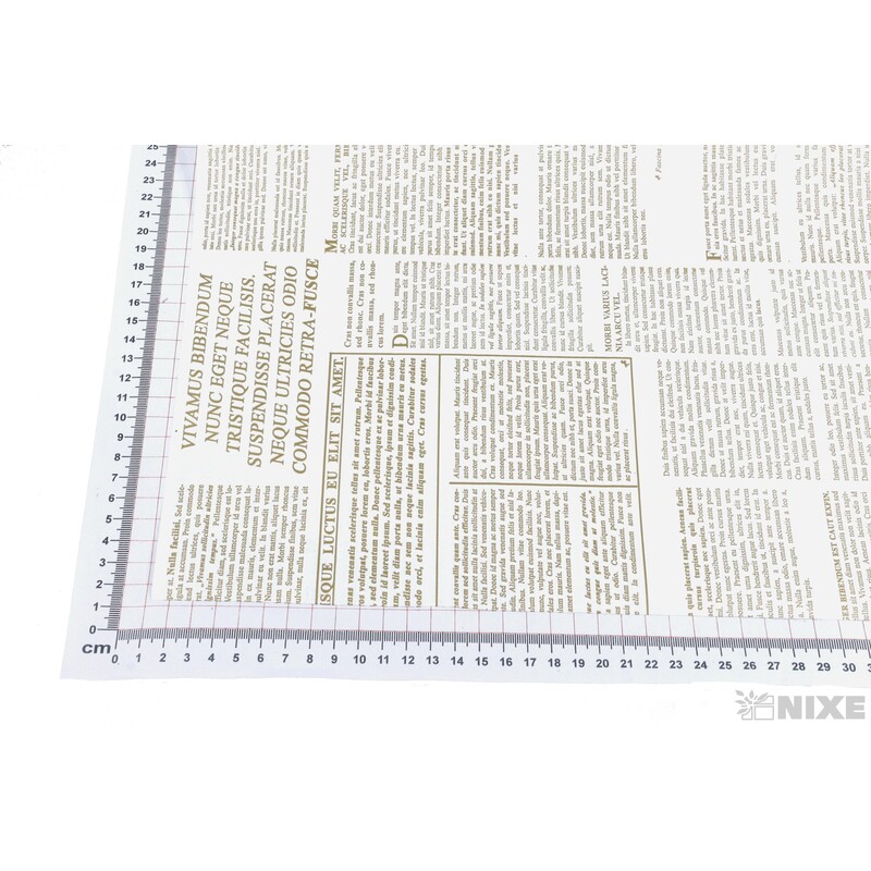 ROLE PLAST NOVINY 50cmx9yd*BÍLÁ