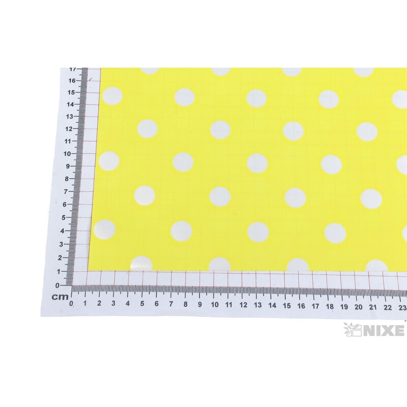 ROLE PLAST PUNTÍK 50cmx9yd*ŽLUTÁ