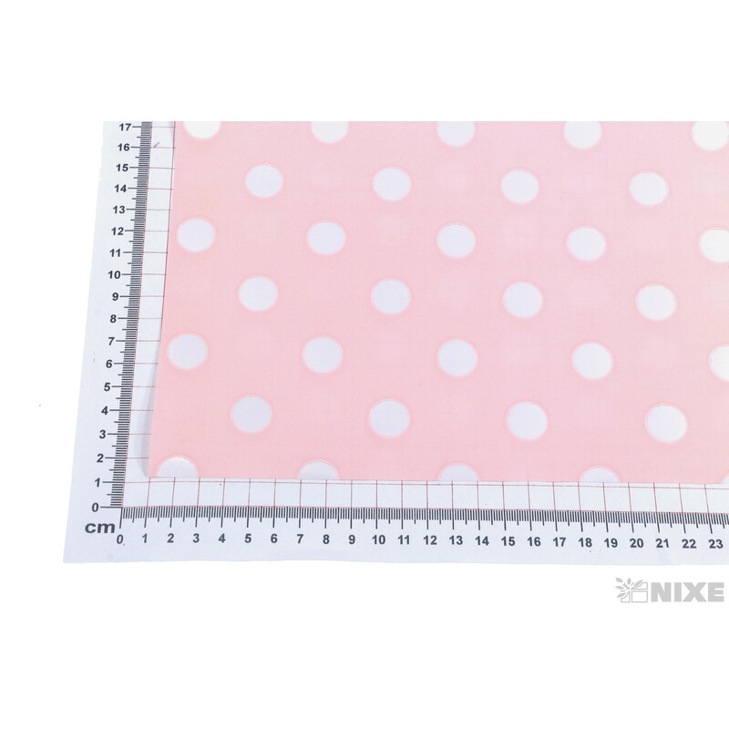 ROLE PLAST PUNTÍK 50cmx9yd*RŮŽOVÁ