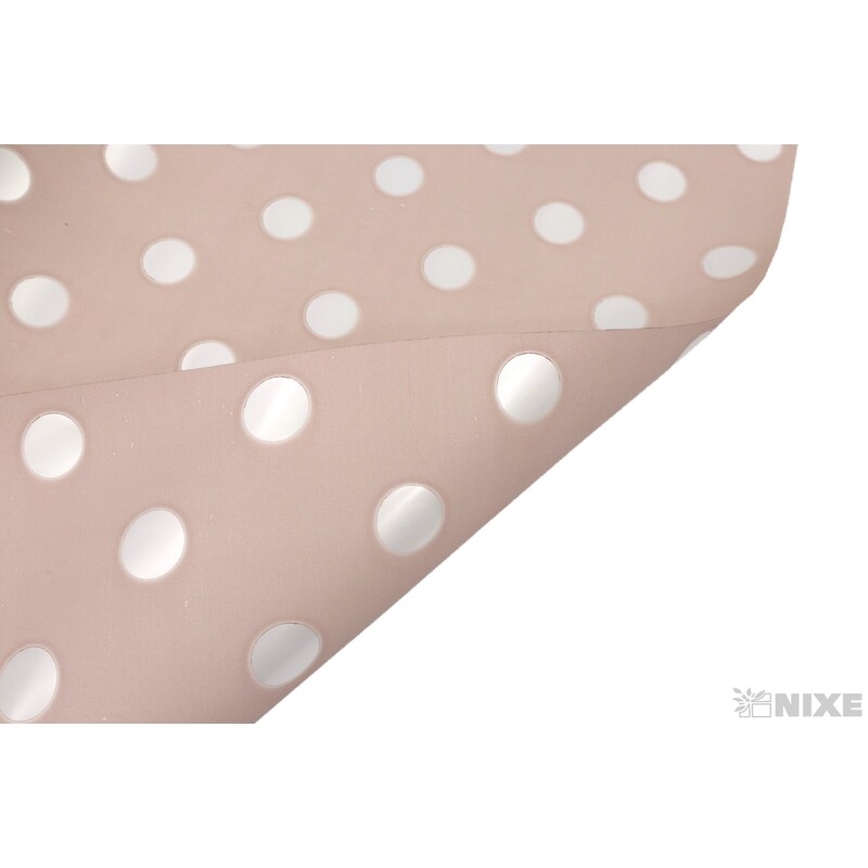 ROLE PLAST PUNTÍK 50cmx9yd*PŘÍRODNÍ