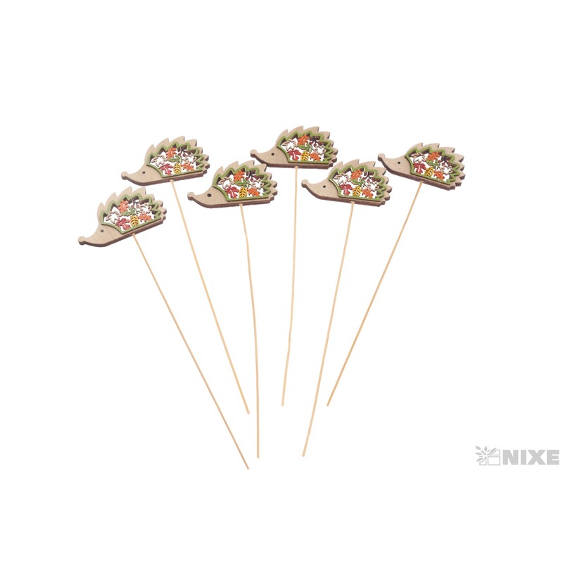 ZÁPICH D JEŽEK 7x25x4,5cm 6ks*MIX BAREV