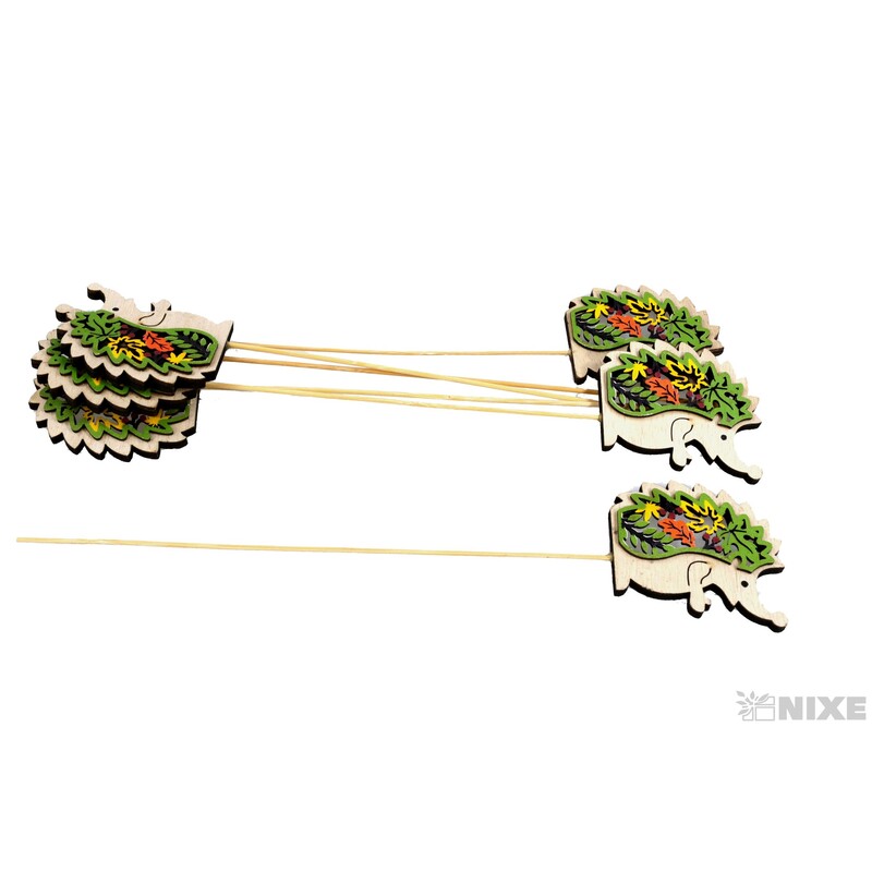 ZÁPICH D JEŽEK 5x27x6cm 6ks*MIX BAREV