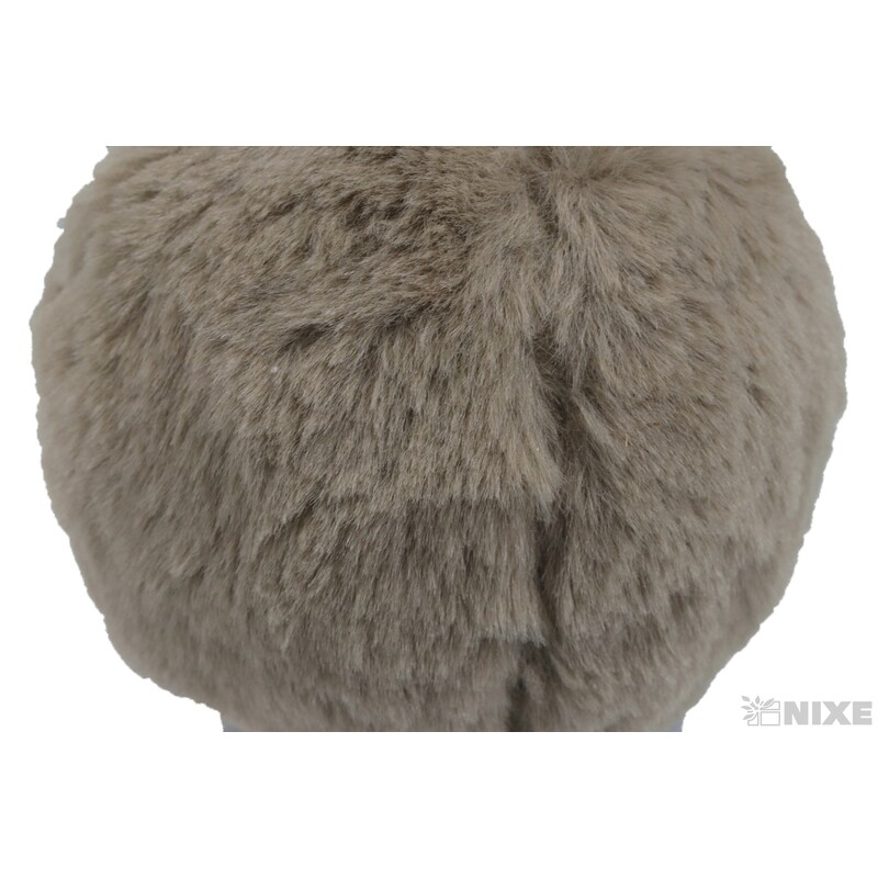 ZÁVĚS KOULE KOŽEŠINA 11cm*PŘÍRODNÍ