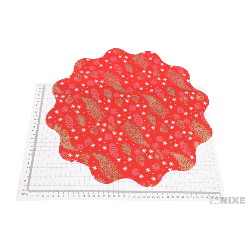 RONDO 40cm S-V08PM*ČERVENÁ