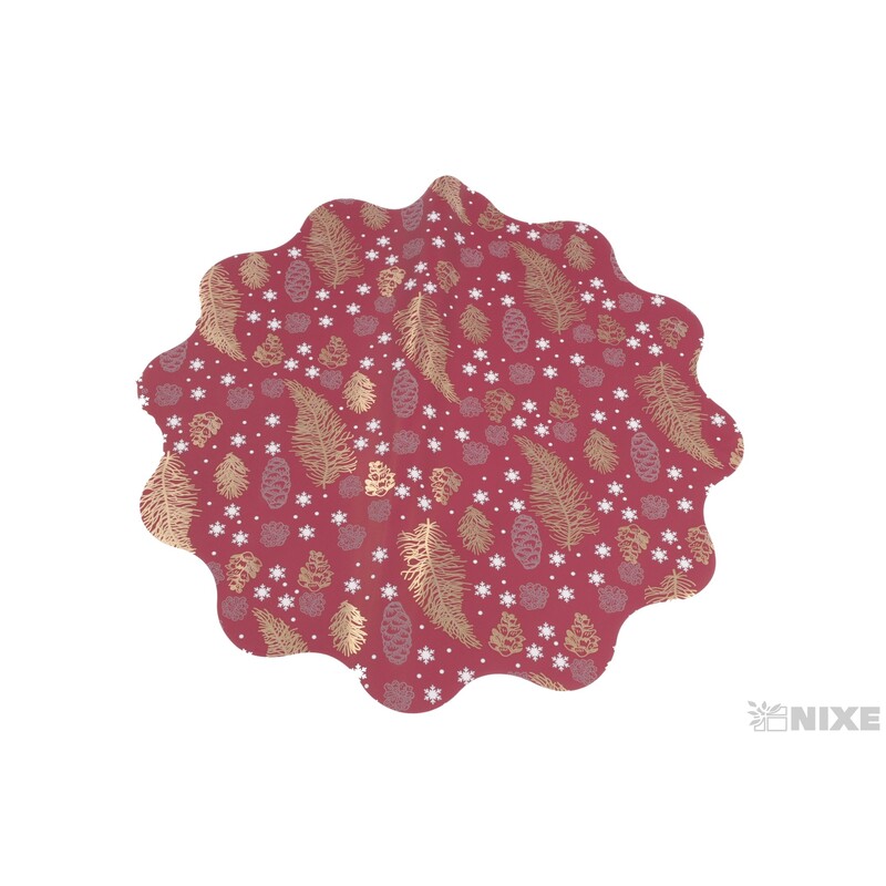 RONDO 40cm S-V08PM*BORDOVÁ