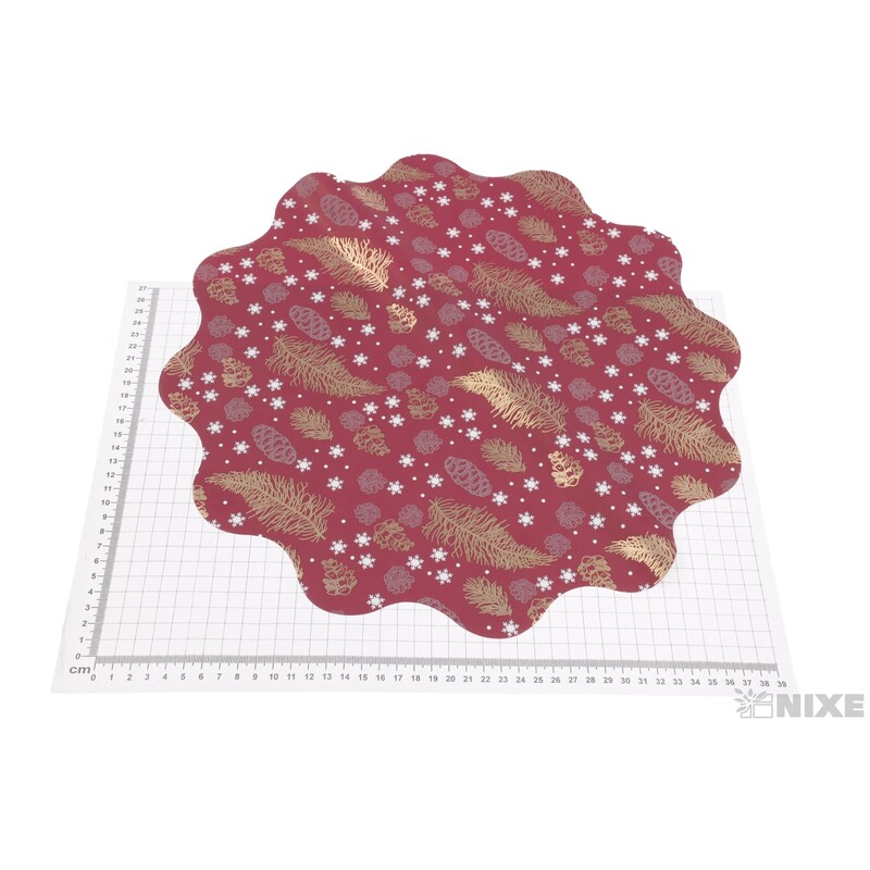 RONDO 40cm S-V08PM*BORDOVÁ