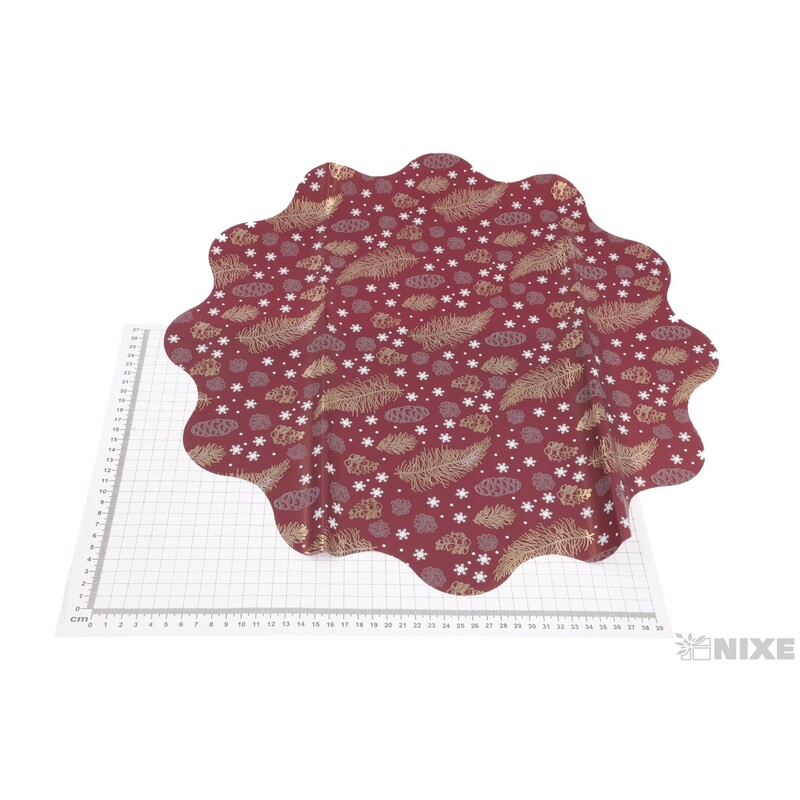 RONDO 50cm S-V08PM*BORDOVÁ