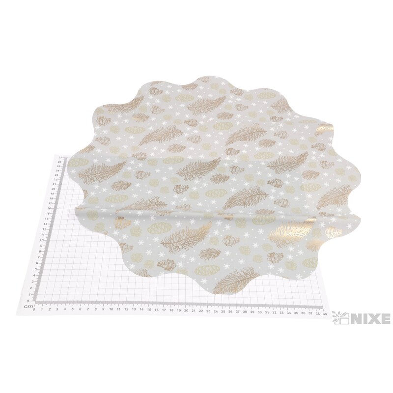 RONDO 50cm S-V08PM*STŘÍBRNÁ