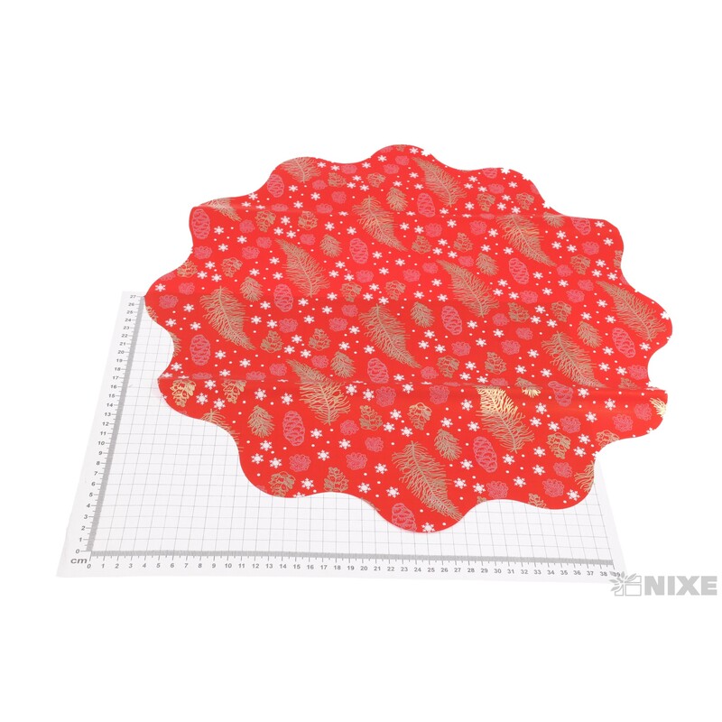 RONDO 50cm S-V08PM*ČERVENÁ