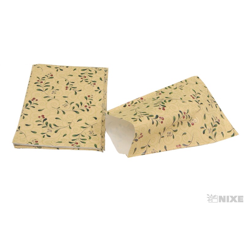 SÁČEK 16x25cm U-T80PCC*KRÉMOVÁ